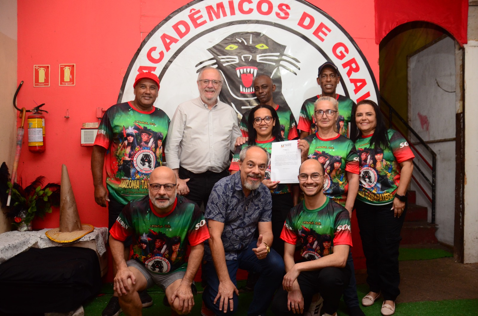 Acadêmicos de Gravataí recebe emenda no valor de R$ 60 mil reais, relativa ao orçamento de 2026, direcionada à compra de materiais